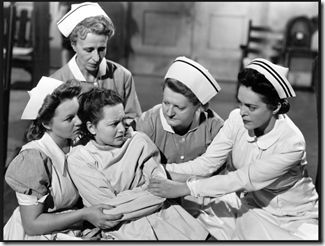 When was the last time you saw a nurse dressed like this? Exactly.