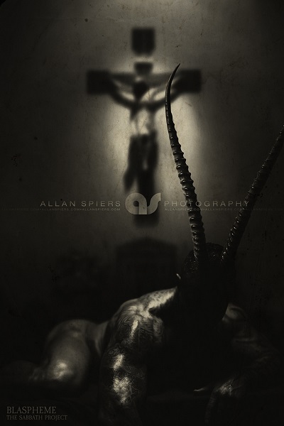 Blaspheme from The Sabbath.  By Allan Spiers. Used with permission. www.allanspiers.com/thesabbath