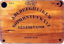 Kennard Novelty Company. Ouija Board. 1891. Wikipedia Free License Image.