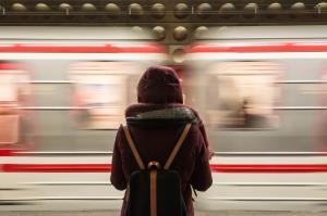 Can a train commute frame the schooling of me about the abiding presence of God