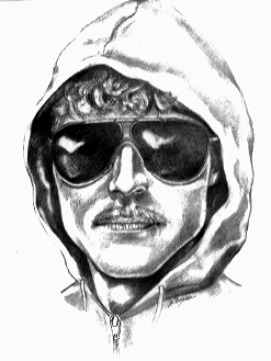 Composite sketch of the Unabomber before he was caught.