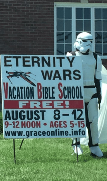 Stormtroopers for Jesus