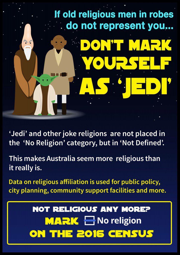 Don't mark Jedi