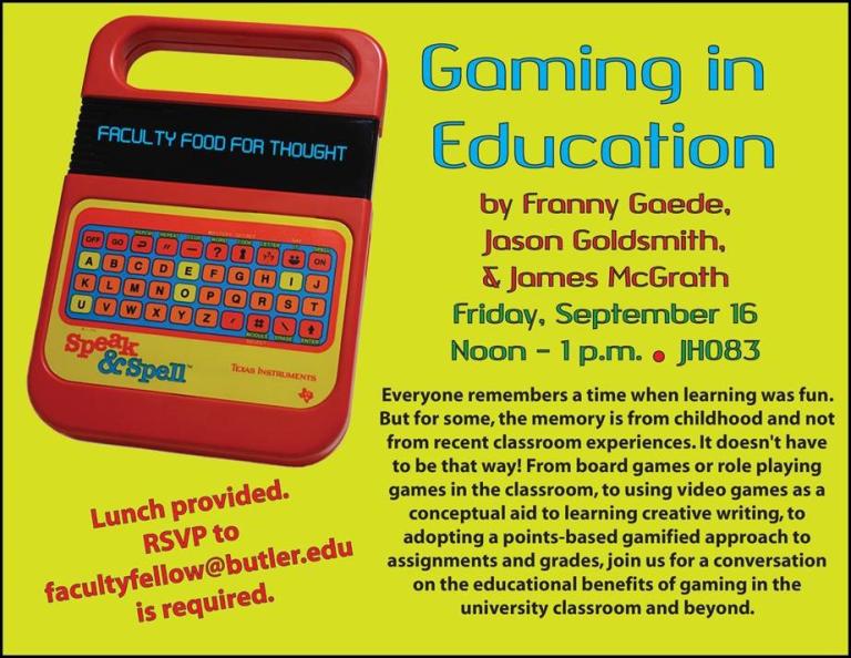 Gaming in Education