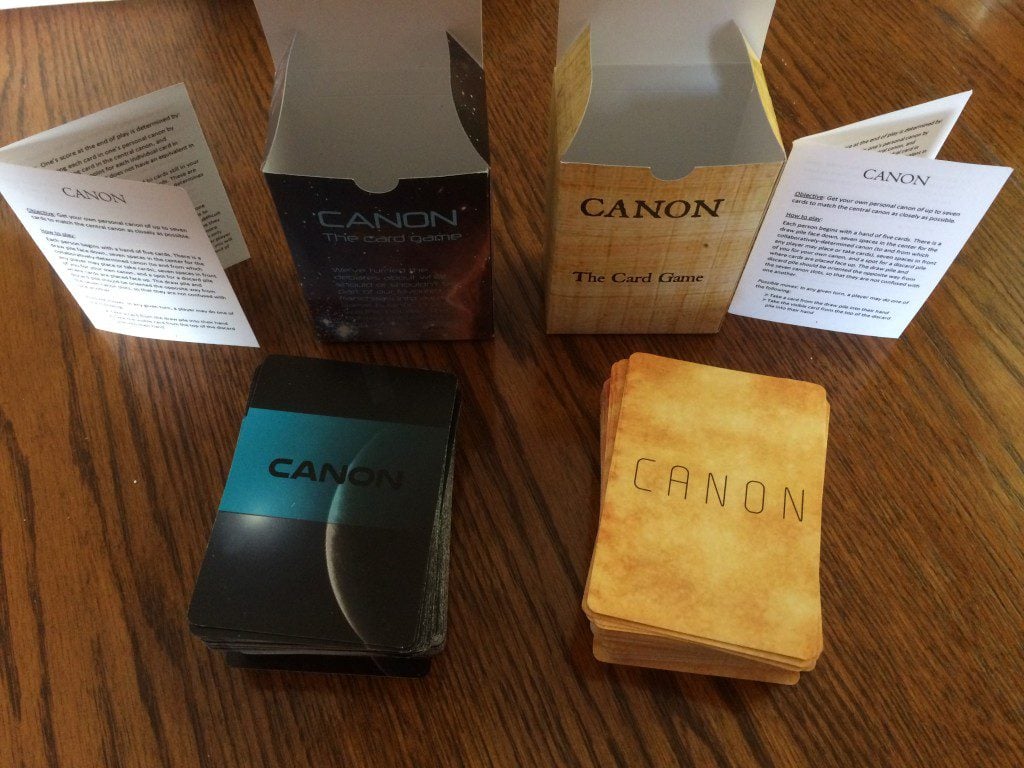 Canon The Card Game Unboxed