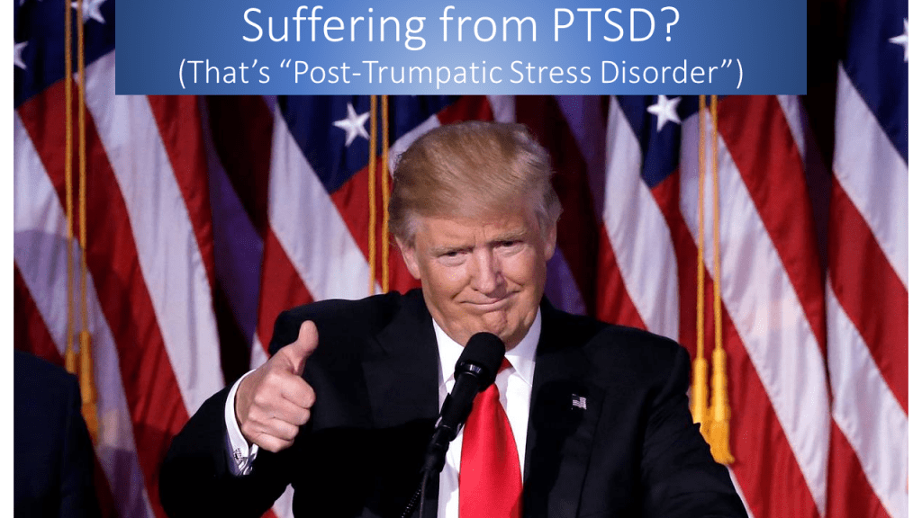 Suffering from PTSD (Post Trumpatic Stress Disorder)