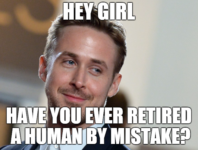 gosling retired meme