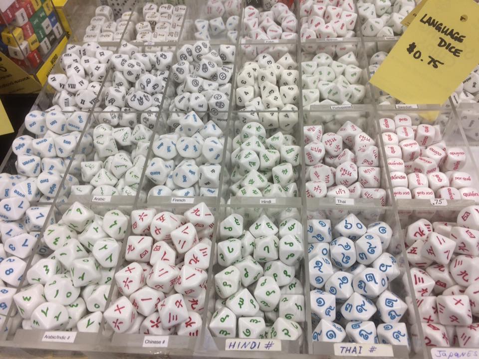 Koplow dice languages