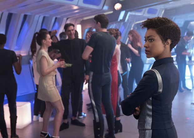 "Magic to Make the Sanest Man Go Mad" -- Episode 107 -- Pictured: Sonequa Martin-Green as First Officer Michael Burnham of the CBS All Access series STAR TREK: DISCOVERY. Photo Cr: Michael Gibson/CBS © 2017 CBS Interactive. All Rights Reserved.