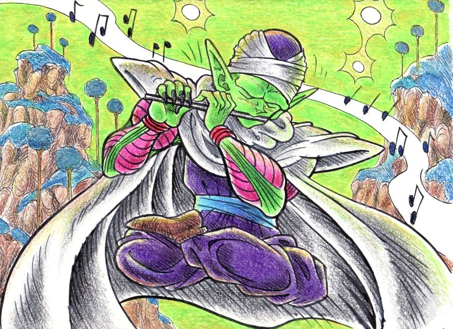 piccolo_playing_piccolo_by_blackhellcat