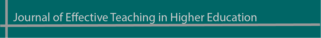 Journal Of Effective Teaching In Higher Education (JETHE) | James McGrath