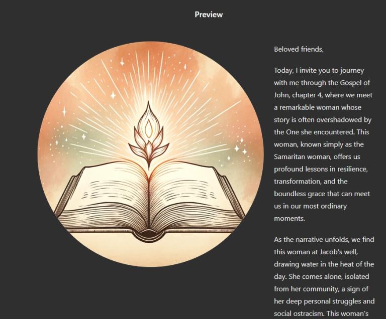 ChatGPreachT: Generative AI And Sermon Creation - Vimarsana News