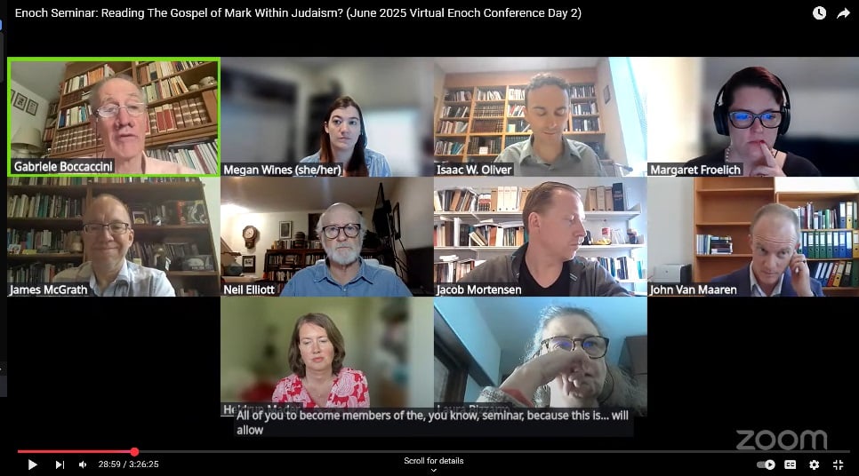 Enoch Seminar Within Judaism