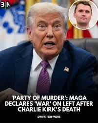 Murder of Charlie Kirk leads MAGA to "declare war" on the left