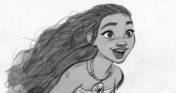 Concept art from Moana, courtesy of Walt Disney Pictures.