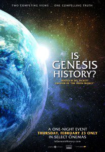 The creationist documentary, Is Genesis History?, releases Thursday, Feb. 23 in theaters. Image courtesy of Compass Cinema