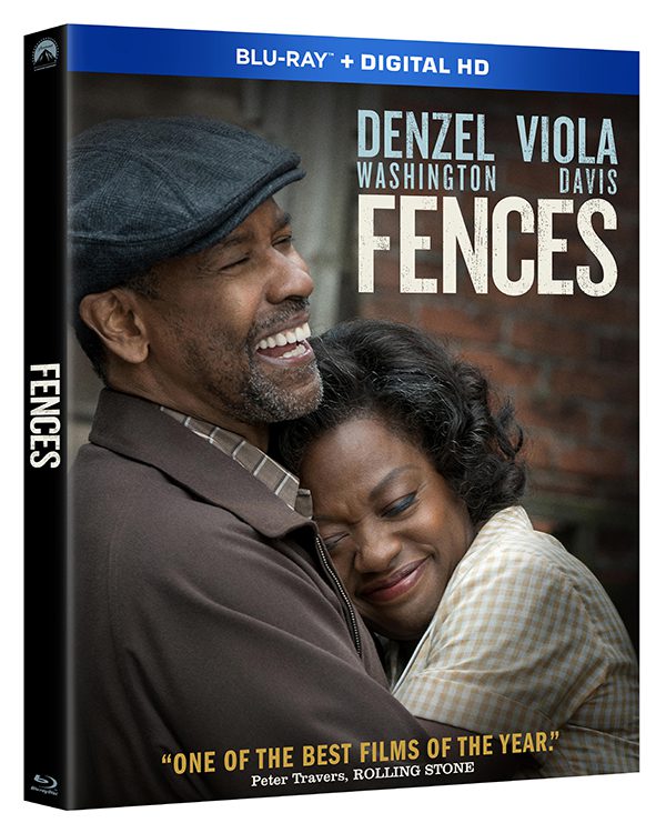 Fences, starring Denzel Washington and Viola Davis, is now available on Blu-Ray, DVD and Digital Home Video. Image courtesy of Paramount Pictures. 