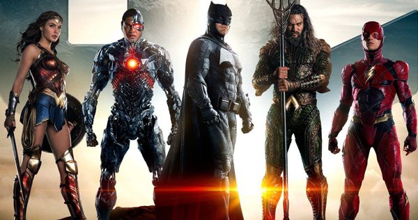 Justice League, featuring DC Comics superheroes Batman, Superman, Wonder Woman, Aquaman, The Flash and Cyborg, will release in November 2017. Movie poster courtesy of Warner Brothers pictures. 