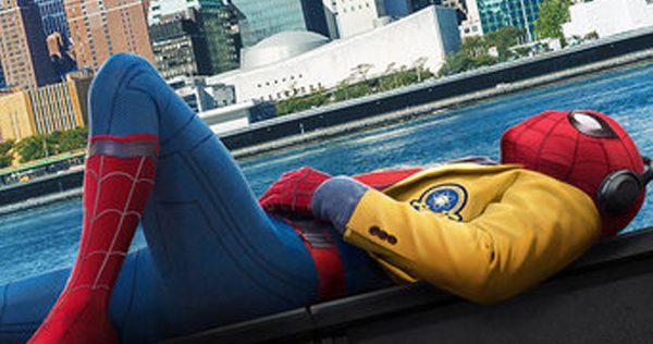 Spider-Man: Homecoming stars Tom Holland, Michael Keaton, and Robert Downey, Jr. Image courtesy of Sony Pictures