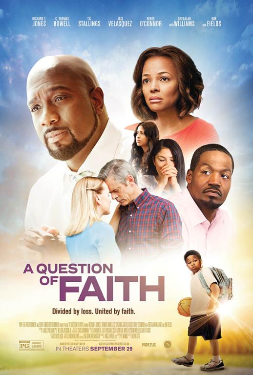 The new film 'A Question of Faith' releases from Silver Lining Entertainment/PureFlix. Movie poster courtesy of Icon Entertainment. 