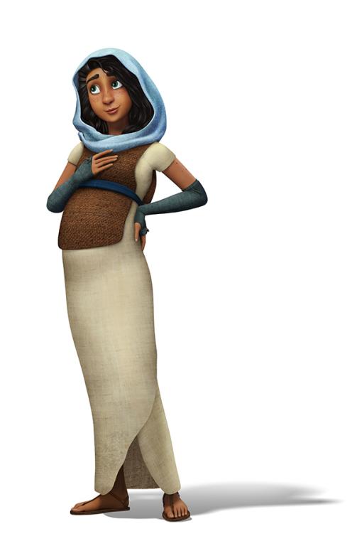 Gina Rodriguez plays Joseph in the animated film 'The Star,' releasing Nov. 17 from Sony Animation/AFFIRM Films. Image courtesy of Sony Animation. © 2017 CTMG, Inc. All Rights Reserved