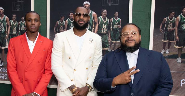 Who's starring in 'Shooting Stars' movie about LeBron James on Peacock