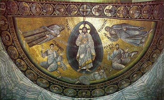 Mosaic of the Transfiguration from Saint Catherine's Monastery, Mount Sinai (Saint_Catherine's_Transfiguration) [PD-ART], via Wikimedia Commons