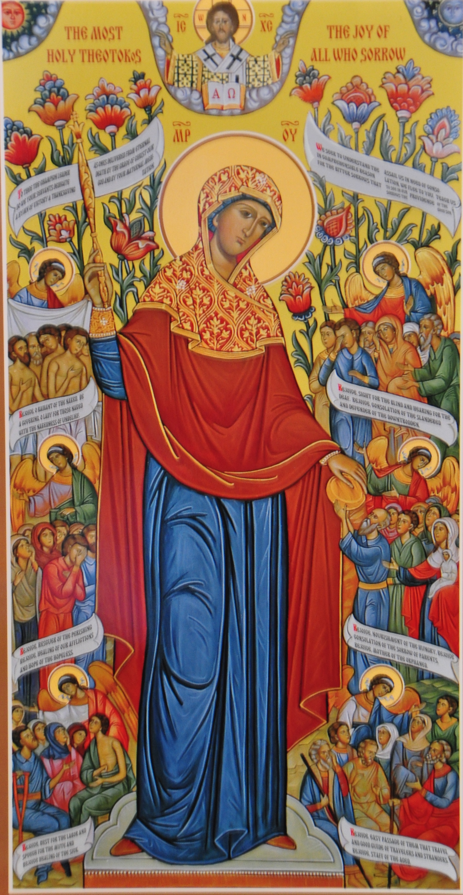 Theotokos Joy of All Who Sorrow Icon - by Ted, 28 Oct 2013 (10545663816_73d530c424_o.jpg) (CC BY-SA 2.0 [https://creativecommons.org/licenses/by-sa/2.0/]), via Flickr