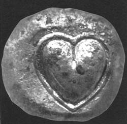 heart shape in ancient Greece.