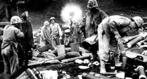 War - Shelling Iwo Jima