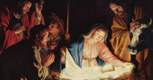 Nativity Birth of Christ - Gerard van Honthorst