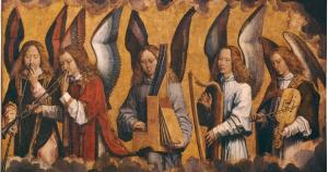Memling Angels Playing Music Joy