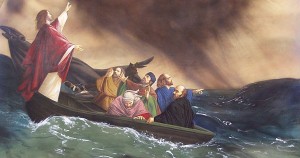 Jesus Calming the Waves