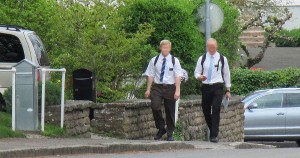 Mormon Missionary Pair