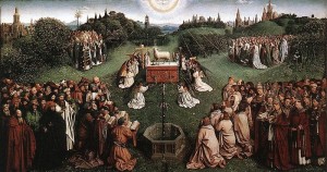 Adoration of the Lamb - van Eyck