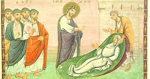 Jesus Raising Peter's Mother in Law