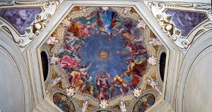 Pentecost ceiling San Marco Milan