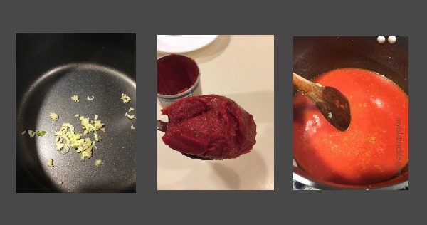 Photos I took while cooking.