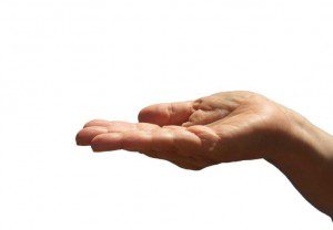 open hand