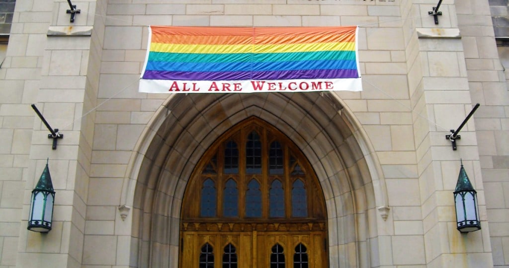 Church Rainbow Flag Cropped