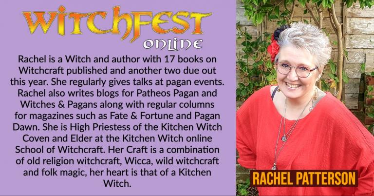 rachel patterson, witchfest online, kitchen witch