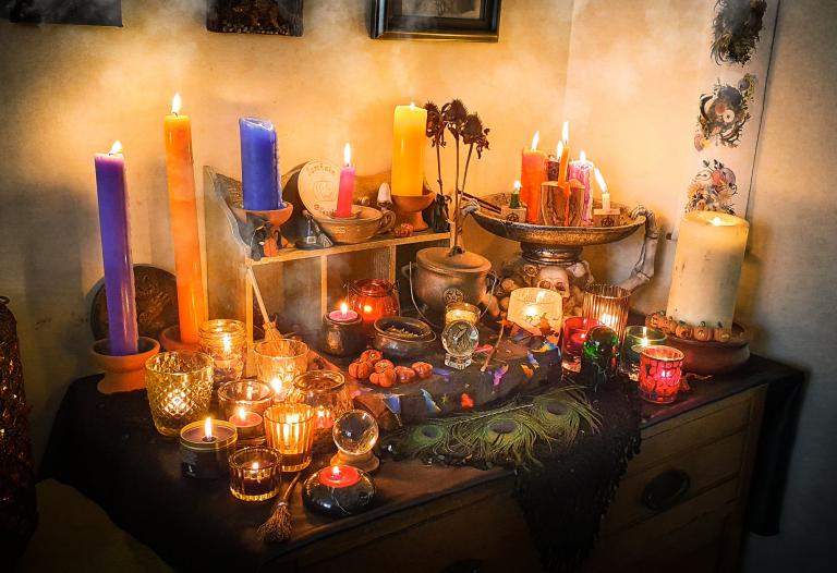 rachel patterson, magical tools, altars, kitchen witch