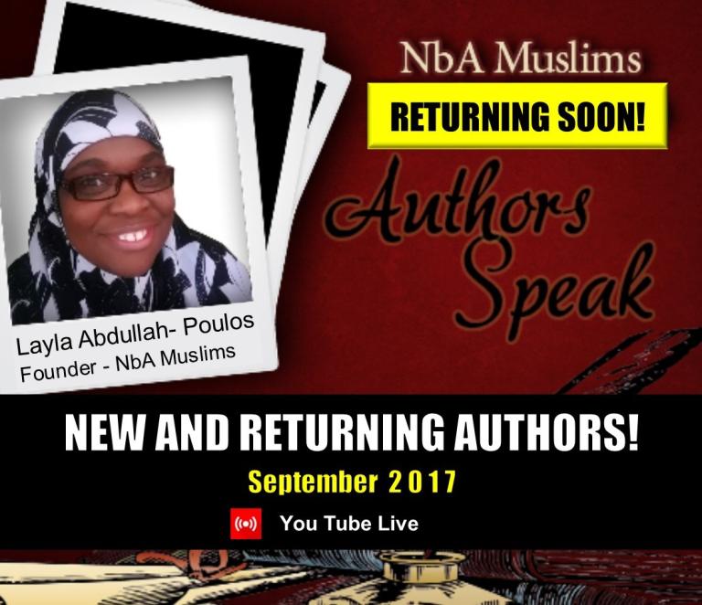 Authors Speak Returning Soon