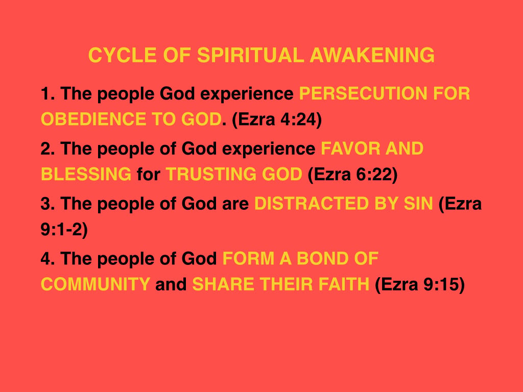 Ezra 09 0115 Preparing for Spiritual Awakening PPT (20150816) WFBC SM.005