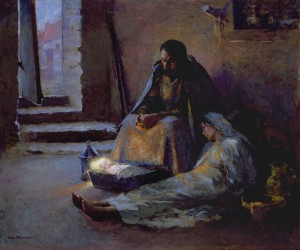 "The Nativity" by Gari Melchers 