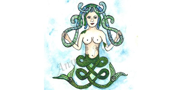 Melusine- Original Art by Annwyn 