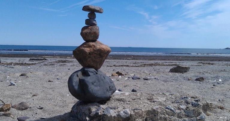 Stacked Rocks- Image by Kathleen Rouleau