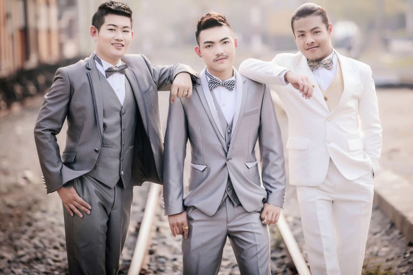 Three Way Gay Wedding