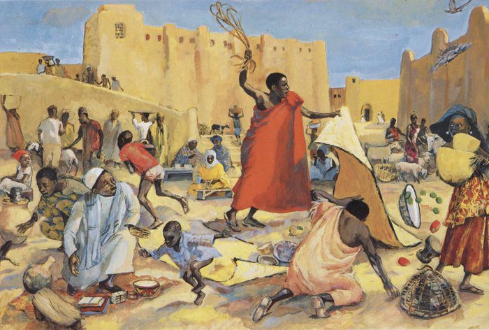 Jesus drives out the merchants - John 2:13-16