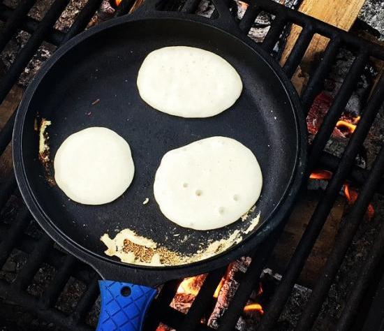 camp pancakes